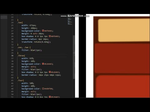 Create a Rothko Painting using HTML and CSS in VS-CODE