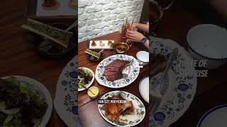 Blacklock Chop House - high quality prime cut beef and all in £27pp #fyp #steak #london #beef