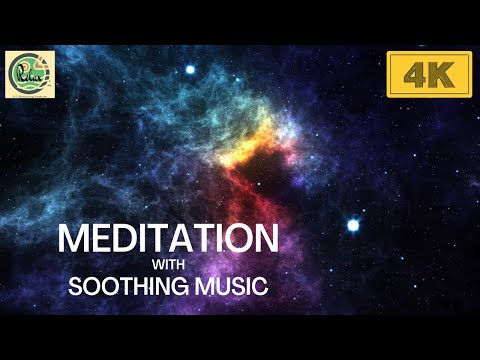 Relaxing Music - Stress Relief - Space Meditation with a Galaxy View