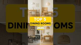 Top 5 Modern & Minimal Dining Room Design Ideas | Simple Yet Stunning!✨ #blueprint_aura #dining