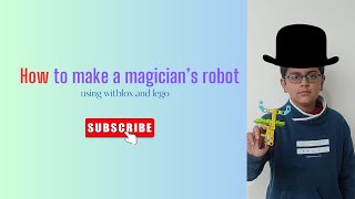 how to make a magician's robot🤖@WitBlox