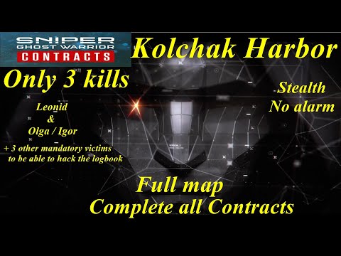SGWC / Kolchak Harbor  22 min. - Only 3 kills  / Stealth / No alarm