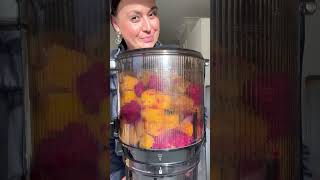 🥭 Mango, Dragon Fruit, and Passion Fruit Sorbet | 3-Ingredient Recipe Kuvings AUTO10 Slow Juicer