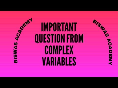 COMPLEX VARIABLE