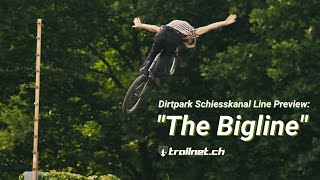 Dirtpark Schiesskanal: Bigline Course-Preview