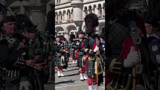 Bagpipes in Aberdeen, Scotland #scotland #bagpipes #scottishfold #aberdeen #scottish #scottishmusic