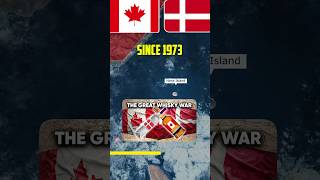 Whisky War between Canada and Denmark | 49th Parallel Line #history #map