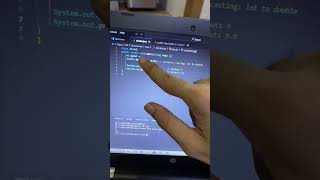 typecasting in java #vscode #java #bca #coding #shorts #typecasting