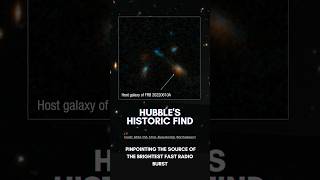 Hubble's Historic Find: Pinpointing the Source of the Brightest Fast Radio Burst