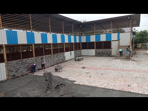 Hi tech Goat Farm 190×30 NLM Scheam C Type Rampur Sindagi VIJAYAPURA. Quality Fabrication 8105805377