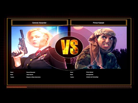 CnC Generals ZH Shockwave - Super Weapons General Vs Stealth General Challenge