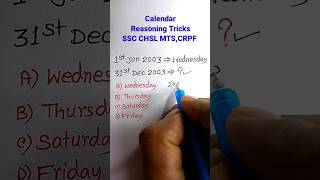Calendar | Calendar Shortcuts Tricks | Reasoning Classes| Calendar Reasoning for SSC CGL GD
