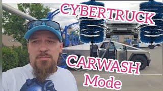 How and Why put Cybertruck into carwash mode