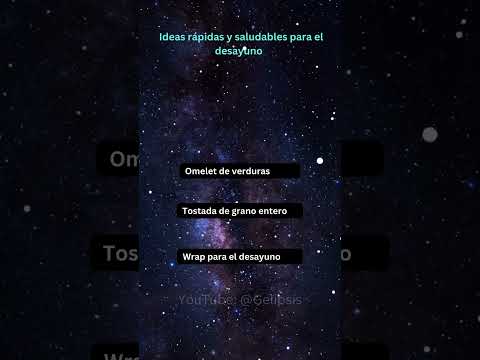 Ideas rápidas y saludables para el desayuno