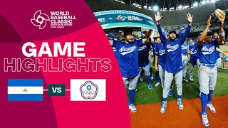 Nicaragua vs. Chinese Taipei | 2025 World Baseball Classic Qualifier Highlights