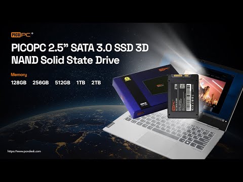 PICO PC® 2.5" SATA 3.0 SSD 3D NAND Solid State Drive up to 2TB