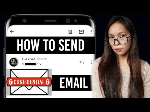 How to Send Confidential Email  | Gmail Tutorial using Android device | Google