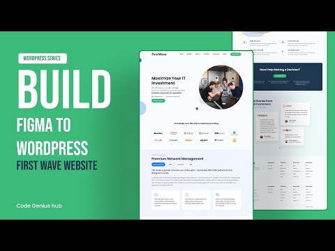 How to Build Figma Landing Page in WordPress using Elementor Pro - #codegeniushub #wordpress