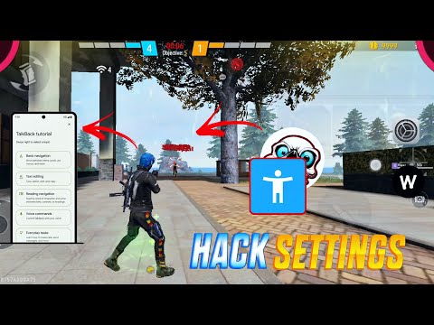 Switch Access & TalkBack Settings Free Fire🇧🇷 | 0% Recoil 98%Headshots || Brazil Settings 2025⚙️