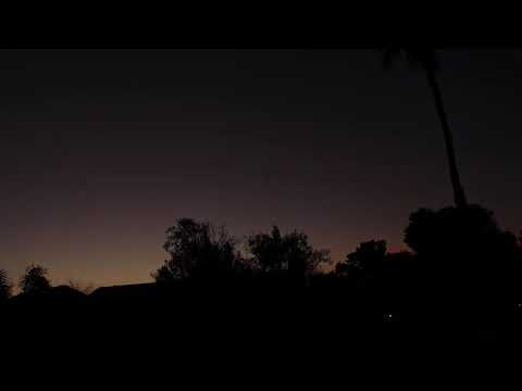 Sunset time lapse