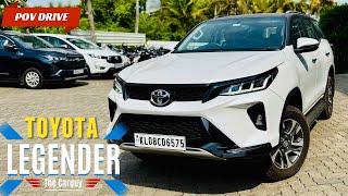 2025 Model Toyota Legender 4x4 AT | POV Drive | Kerala | 2.8 L | 4K | ASMR | The Carguy |# 118 |