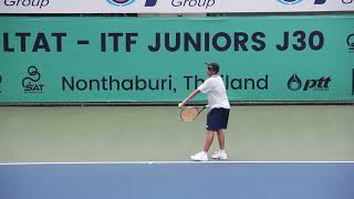 LTAT - ITF JUNIORS J30 BS 3rd Round KunananPantaratorn [THA-14] VS Kohshi Ishibashi [JPN-4]