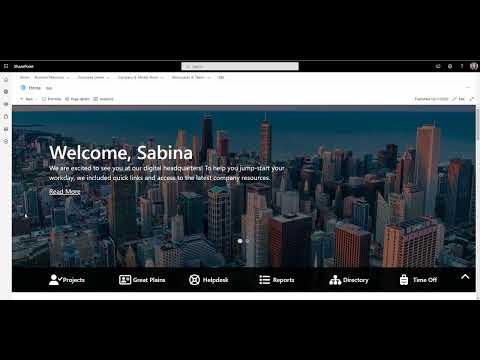 SharePoint Intranet Design with No Coding