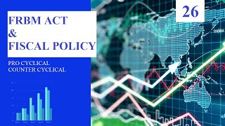 Economy L26 |Fiscal policy| |FRBM Act| |Pro & counter cyclical|