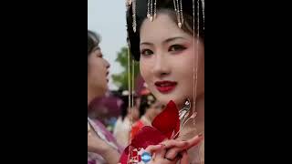 Hanfu girls in Zhengzhou Green Expo Park. They are so beautiful🥰~#Zhengzhou