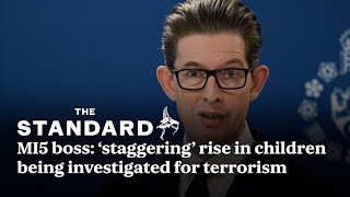 MI5 boss: ‘staggering’ rise in children being investigated for terrorism