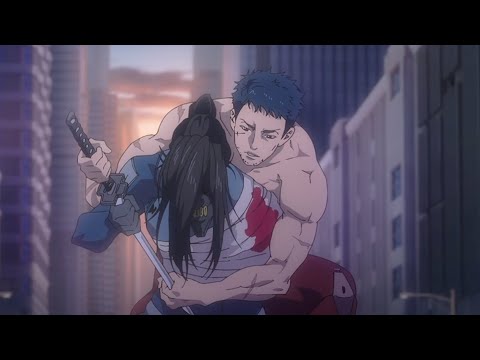 Ninja Kamui Episode 13 Ending Scene - Higan and Zai Befriends Again after Yamaji's Death