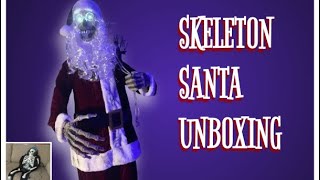 Home Depot’s SKELETON SANTA Animatronic | Unboxing and Review | Halloween 2025