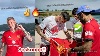 Yess!! Sesko to Manchester United ✌️, €75m TOTAL 🔥, great news to fans as official offer...