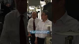 Nuclear sub HMS Vanguard welcomes PM