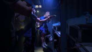 Backstage choreography #costumechange #liveshow #backstage