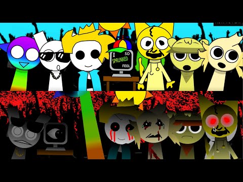 Incredibox Sprunked but Sprunki - 2.0 Remix | Normal Version VS Horror Version