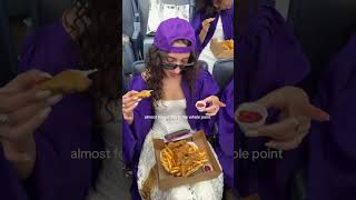 got my diploma and tenders #college #graduation