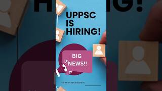 Sarkari Naukri | 7,466 Teaching Posts by UPPSC | BIG ALERY | GOVT. EXAM | #informationalvideo