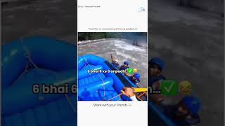 Kullu Rafting fun #trending #viral #meme #travel #adventure #travelmeme #wanderlust