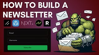 Guide to building a Newsletter in Next.js (Drizzle, tRPC, Resend)