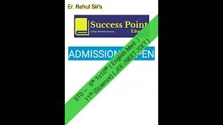 Admissions Open | #besteducation #successpoint #admissionsopen #shorts