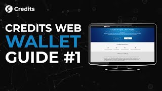 Credits Crypto Web Wallet Tutorial #1