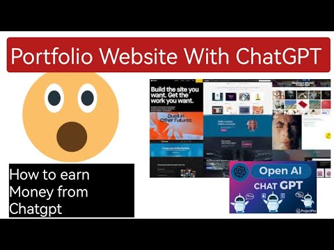 How to Make Responsive Portfolio Website using ChatGPT #chatgpt #ai #html #css