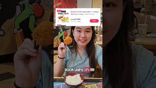 cus ke Yoshinoya sekarang mumpung lagi diskon 35% !! langsung gas ke tiktok aku ges !! #promo #food
