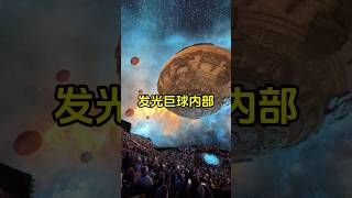 拉斯维加斯发光巨球"迪拜分球”内部是怎么样的?#拉斯维加斯巨型球 #全球看点 #趣事