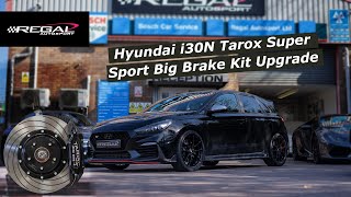 Tarox i30N Super Sport Big Brake Kit Upgrade Installed