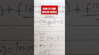 Taylor series #calcus #taylorseries #jamb2025 #mat101 #maths #lasu #unilag