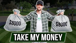 $8,000 Lawn Giveaway – The Largest EVER on YouTube