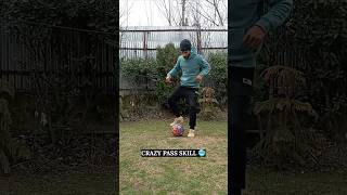 Learn CRAZY pass skill tutorial ⁉️🤯#shorts #viral #football #skills #tutorial #ronaldo #neymar
