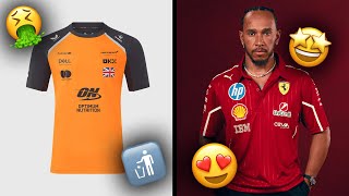 The 2025 F1 team kits are interesting..